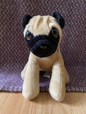Oakes Leisure pug dog plush soft toy stuffed animal teddy