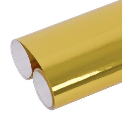 Chrome gold sign making vinyl - making,