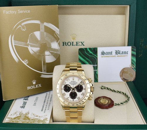 Rolex 40mm 18kt gold daytona - 18kt,