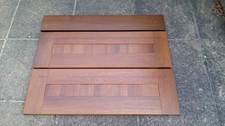 3 of solid medium walnut shaker kitchen unit  drawer front set to fit 900mm unit