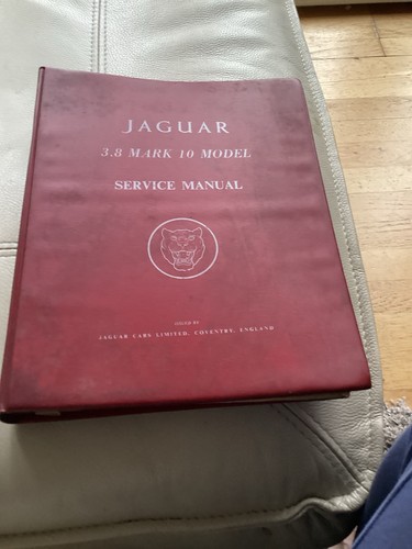 Jaguar mk10 service manual - mk10,