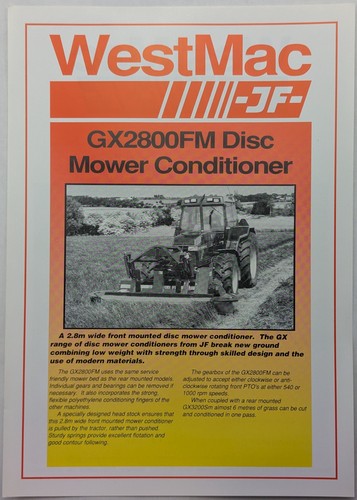 Original westmac gms2800fm - jf,