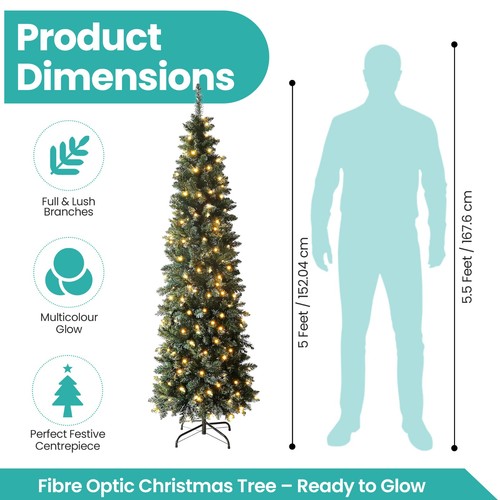 Pre lit pencil christmas trees - pre-lit,