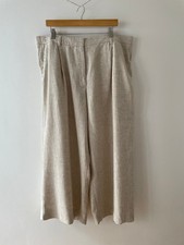 M&S Women's Cropped Flax Linen