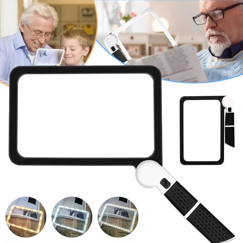 Magnifying glass with light - glass,