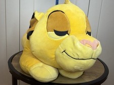 Disney Cuddleez Large Simba Soft Toy Plush - Rare Lion King Super Soft 22”