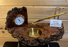 Unique Handmade Burr Elm Live