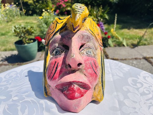 Vintage mexican folk art - folk,