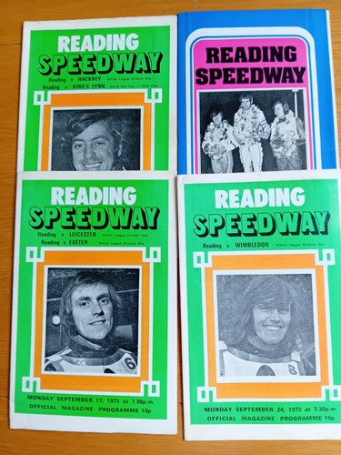 Speedway programmes reading - speedway,