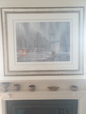 Numbered edition 150 by artist Jeff Rowland. Title: "Waiting For You"  