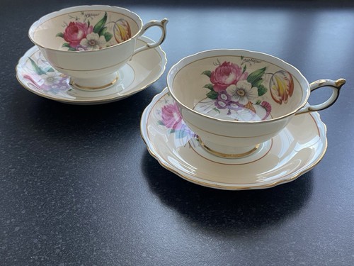 Pair paragon tea - of, and