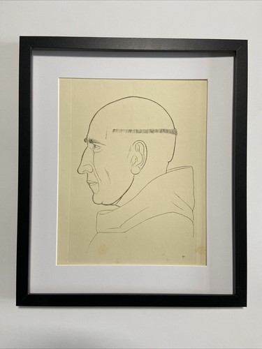 Eric gill framed line - framed,