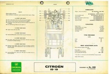 CITROEN ID19 SALOON ESTATE