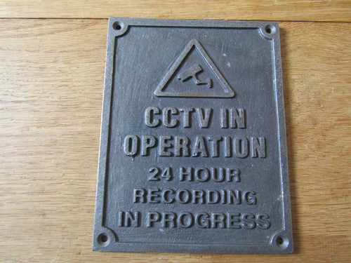 Cctv operation 24hr wall - cctv, in