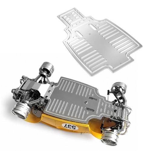 Aluminum chassis guard - aluminum,