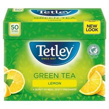 Tetley Green Tea Lemon, 1 Box