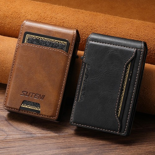Men leather wallet - men’s, auto