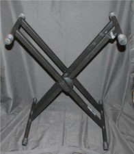 Quiklok T550 Heavy Duty Double Braced Keyboard Stand 