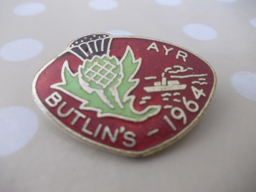 Vintage butlins ayr 1964 - vintage,