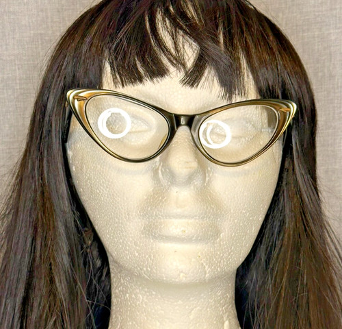 Vtg 50s 60s - cat-eye, french