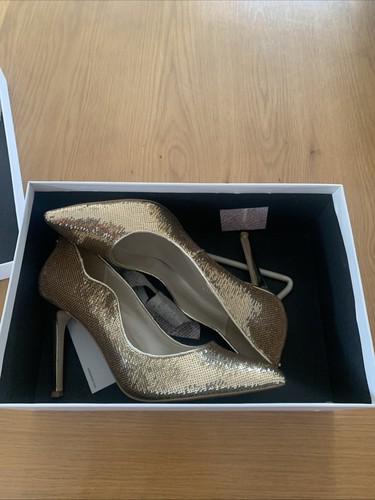 Karen millen gold stiletto - millen,