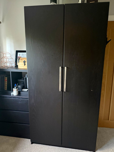 Ikea malm black matte - matte, 2