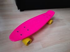 Long Island Pink 22.5 Inch Longboard Cruiser Complete Skateboard  