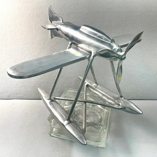 Vintage large model chrome - model,