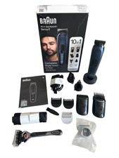 Braun All-In-One Style Kit Series 7 MGK7410, 10-in-1 Kit For Head,Beard And Body