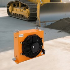 12V hydraulic oil cooler air