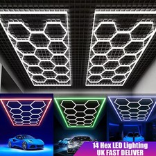 14x Hexagon Hex LED Lighting