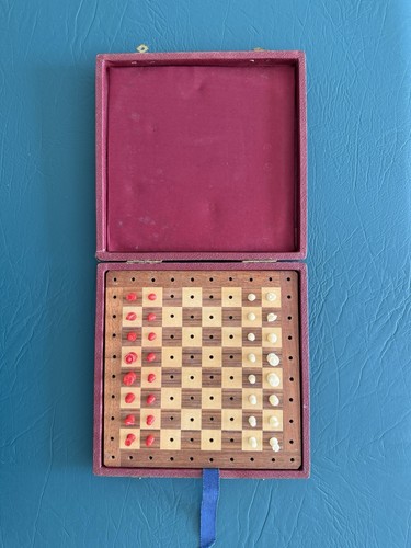 Jacques antique travel chess - travel,