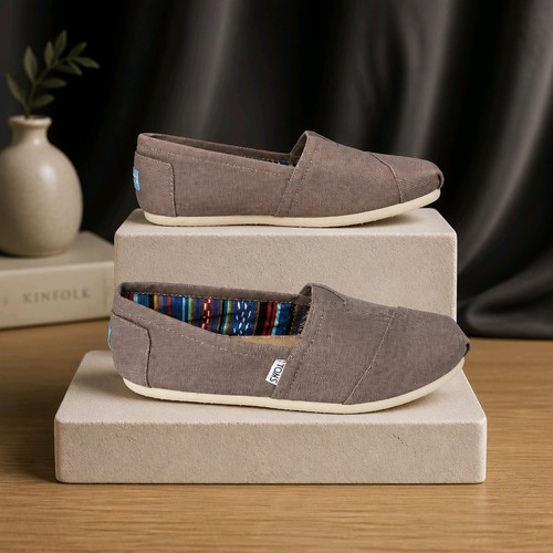 Toms alpargata ash grey canvas - ash,