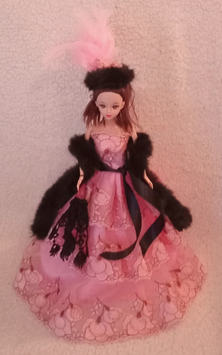 Toilet roll cover doll - toilet,