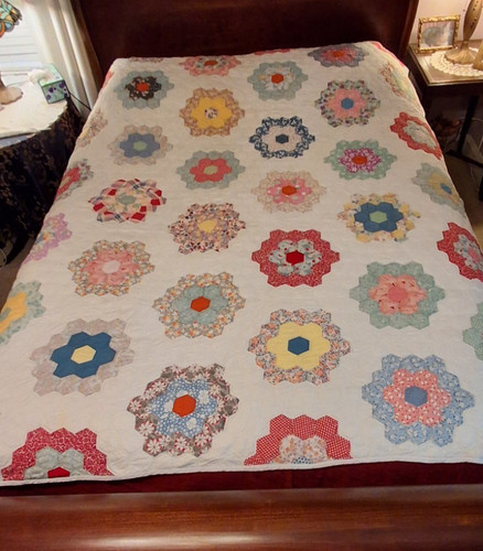 Vintage grandmother flower - vintage, grandmother's