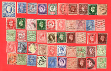 Great britain perfin stamps - britain,