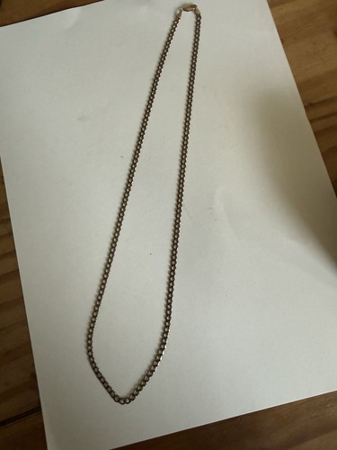 Gold curb chain 22 - ct,