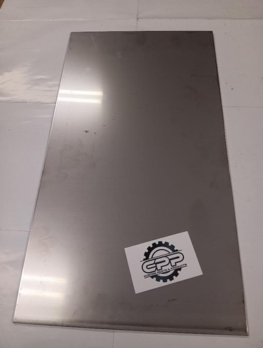 Stainless steel sheet 5mm - steel, 2.5mm