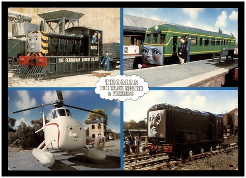 Picture postcard train - postcard,