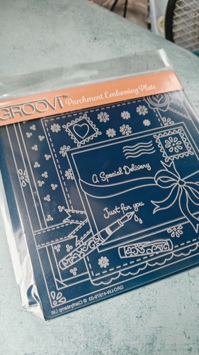 Groovi parchment embossing - groovi,