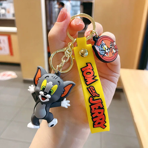 Cute cartoon cat and mouse - cat,