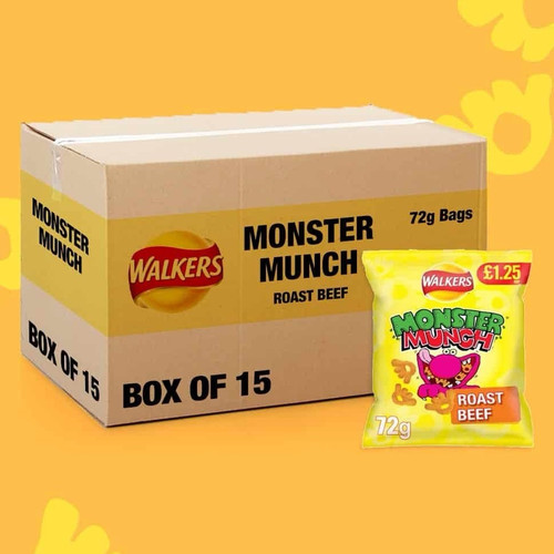 Walkers monster munch - monster, crisps
