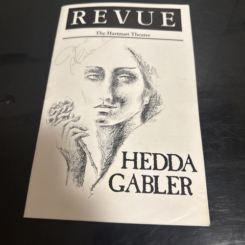 Hedda gabler revue playbill - hedda,