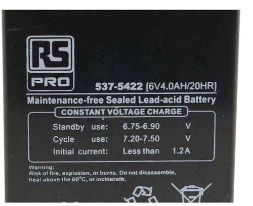 Pro sealed lead acid - rs,