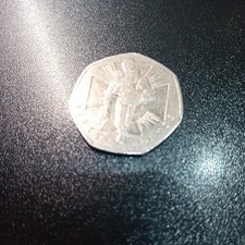 2006 50 Pence coin with