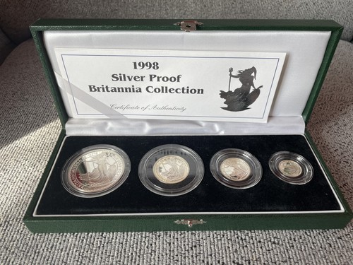 1998 silver proof britannia - silver,