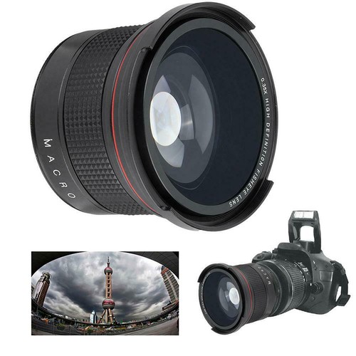 58mm 35x fisheye - 0.35x, camera