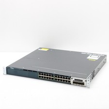 Cisco Catalyst WS C3560X 24P  24 Port Gigabit PoE Network Switch C3KX-NM-1G