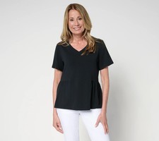 AnyBody Cozy Knit Jersey Short