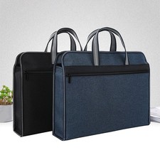 A4 Document Bags File Folder Holder Big Capacity Durable Waterproof Briefcase UK